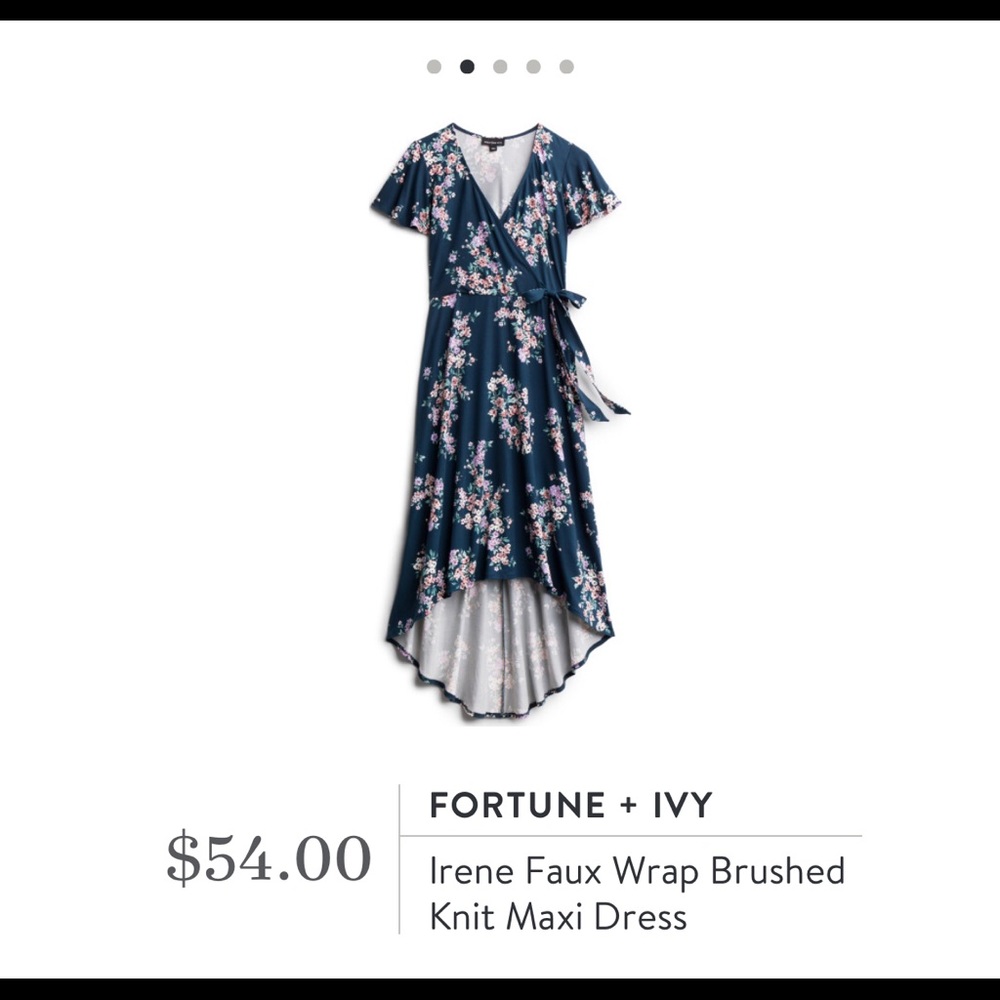 Stitch Fix Fortune+Ivy Maxi Dress-M